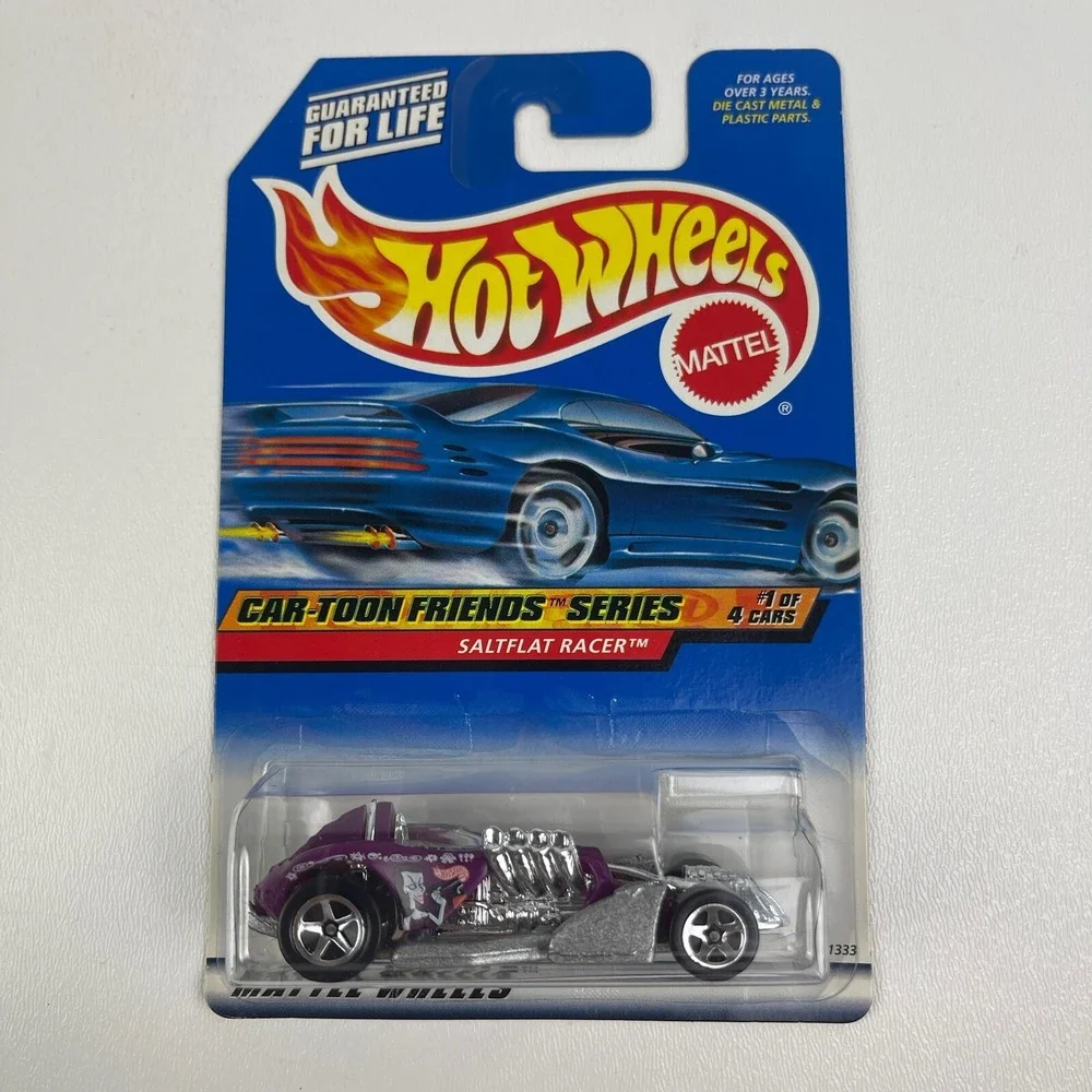 Hot Wheels Cartoon Friends Series 1/4. Salt Flat Racer 985 1999 Natasha Fatale